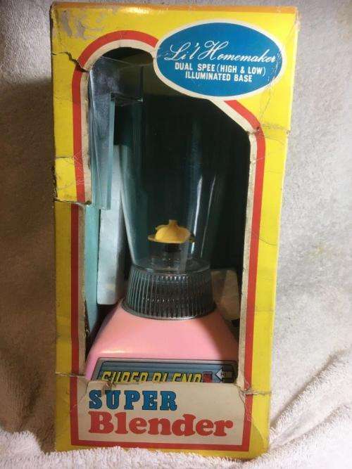 Vintage - Lil Homemaker Super blender Alps Toy Made in Japan (Working) Circra 1970`s