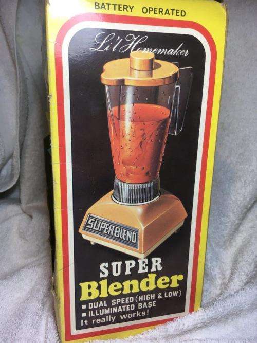 Vintage - Lil Homemaker Super blender Alps Toy Made in Japan (Working) Circra 1970`s