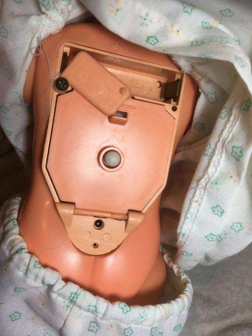 Vintage Doll Circa 70`s G.A.Dea Made in Italy - Battery operated +-39cm