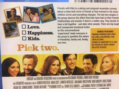 Blu-ray - Friends with Kids
