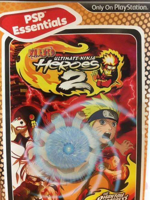 PSP - Naruto Ultimate Ninja Heroes 2 The Phantom Fortress - PSP Essentials