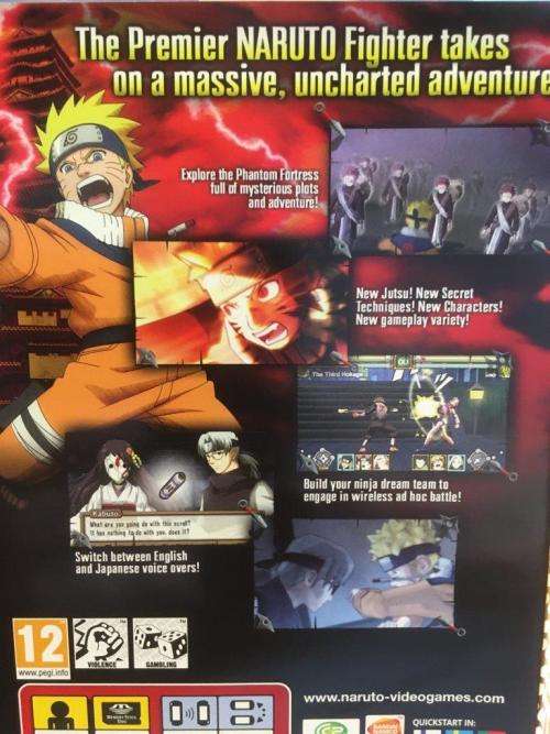 PSP - Naruto Ultimate Ninja Heroes 2 The Phantom Fortress - PSP Essentials