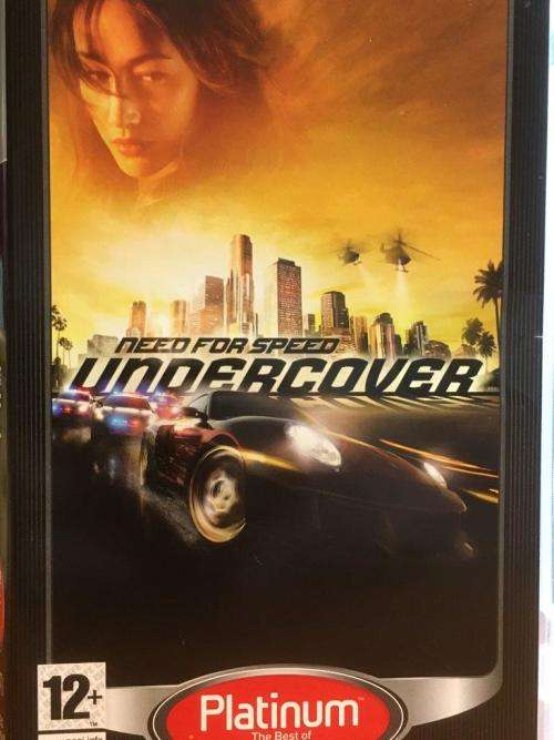 PSP - Need For Speed Undercover - Platinum