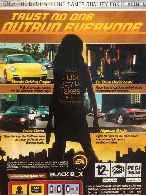 PSP - Need For Speed Undercover - Platinum