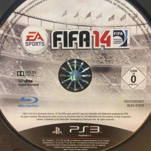 PS3 - FIFA 14 (Disc Only)