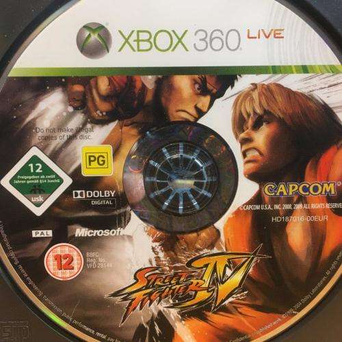 Xbox 360 - Street Fighter IV (Disc Only)