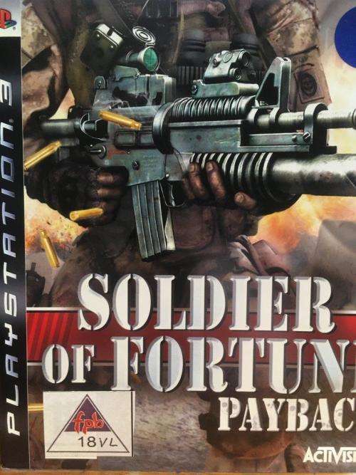 PS3 - Soldier of Fortune Payback
