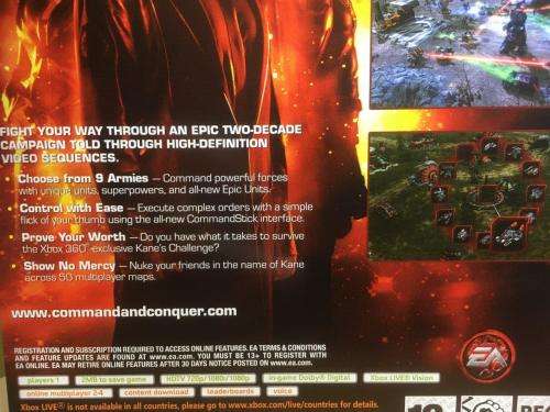 Xbox 360 - Command & Conquer 3 Kane`s Wrath