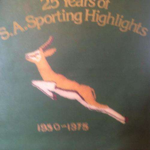 LP - 25 Years of S.A. Sporting Highlights 1950-1975 (Double LP)