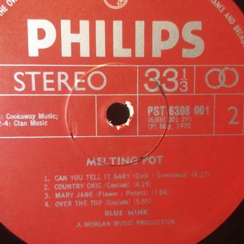 LP - Blue Mink - Melting Pot (PST 6308 001)