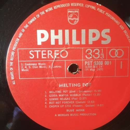 LP - Blue Mink - Melting Pot (PST 6308 001)