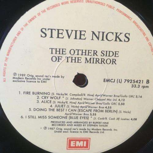 LP - Stevie Nicks - The Other Side of the Mirror