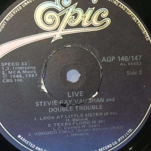 LP - Stevie Ray Vaughan and Double Trouble - Live Alive (AGP 146/147)