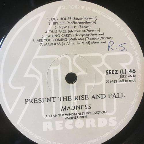 LP - Madness - The Rise & Fall