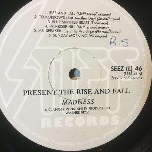 LP - Madness - The Rise & Fall