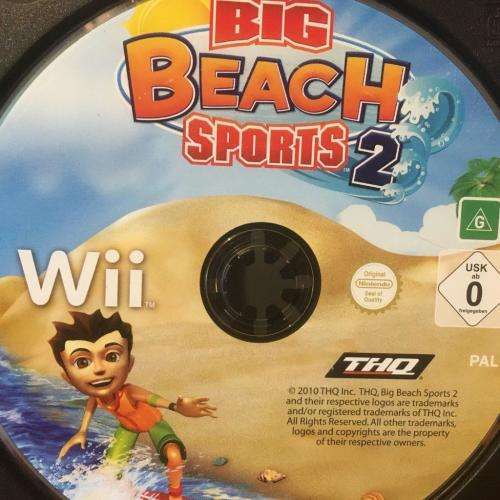 Wii - Big Beach Sports 2 (Disc Only)