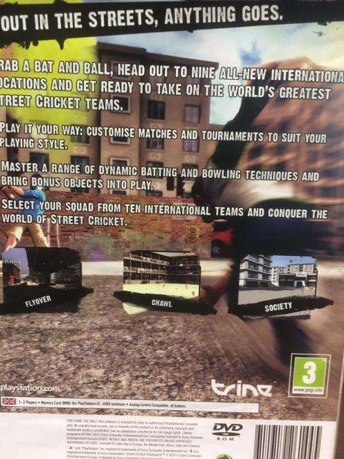 PS2 - Street Cricket Champions 2