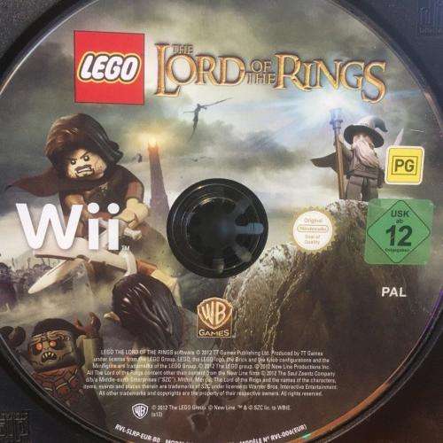 Wii - Lego The Lord of The Rings (Disc Only)