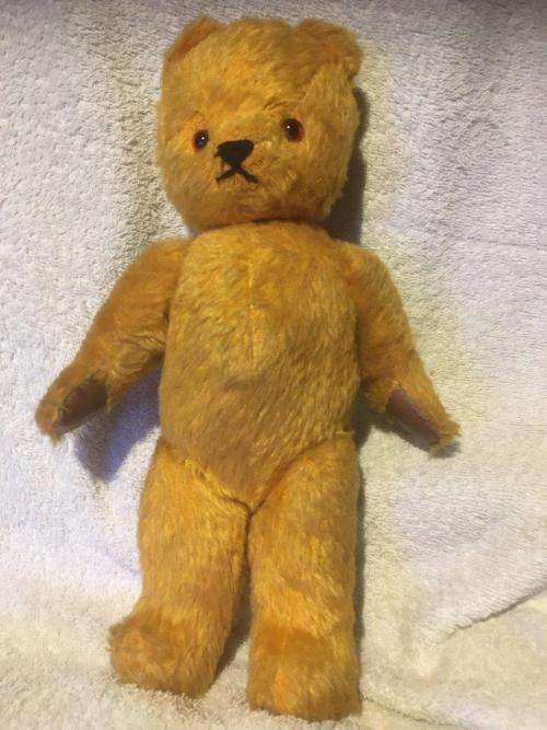 Vintage Mohair Jointed Teddy Circa 1950's / 60's  +-31cm