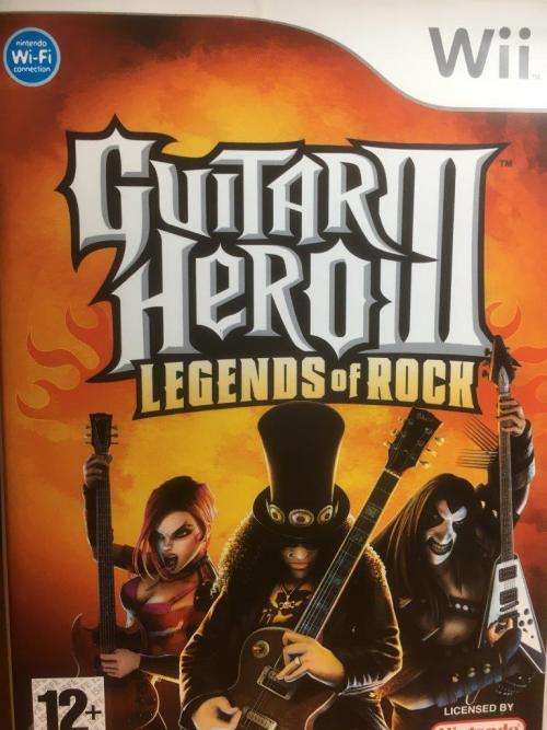 Wii - Guitar Hero Legends of Rock