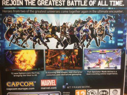 PS3 - Ultimate MArvel Vs Capcom 3