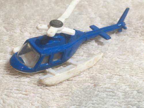 Vintage Corgi Juniors Pair of Helicopters made in GT Britain +-7.5cm long