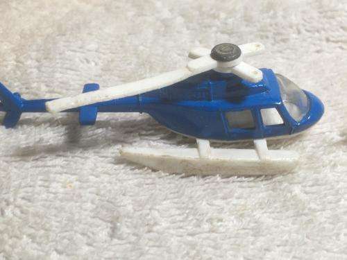 Vintage Corgi Juniors Pair of Helicopters made in GT Britain +-7.5cm long