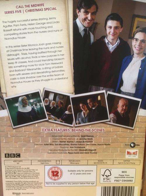 DVD - Call The Midwife Series Five / 2015 Christmas Special (New Sealed)