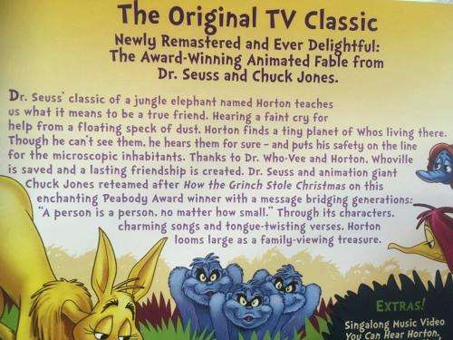DVD - Dr.Seuss` orton Hears A Who!