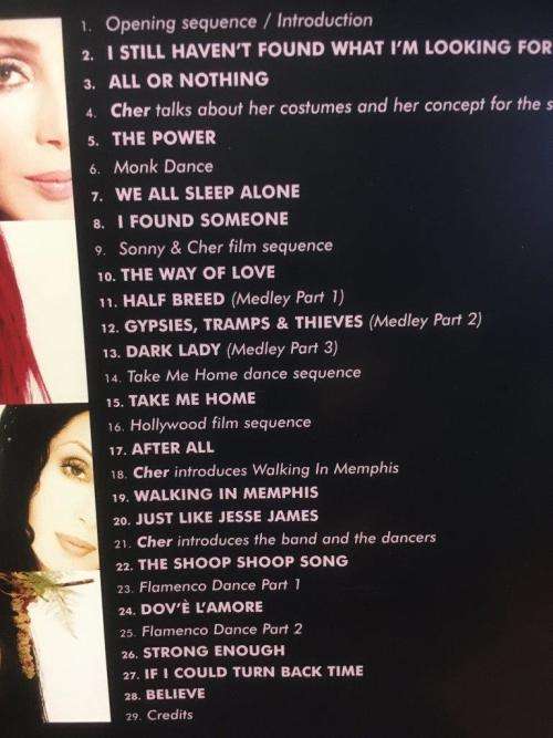 DVD - Cher Live In Concert