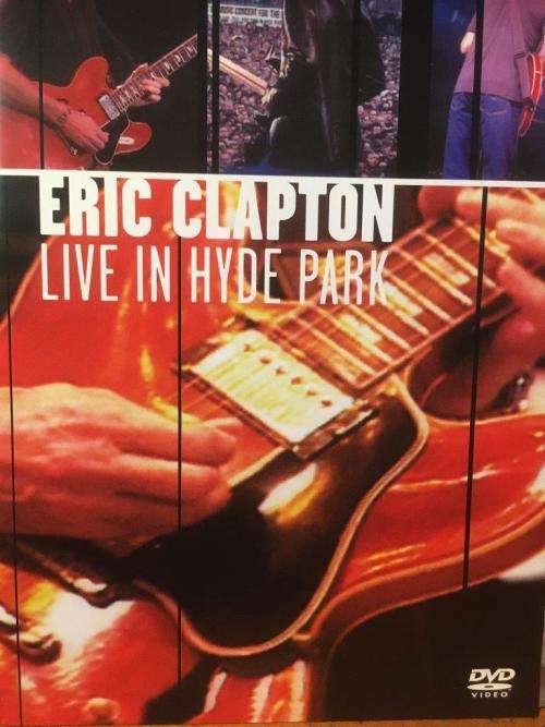DVD - Eric Clapton Live In Hyde Park