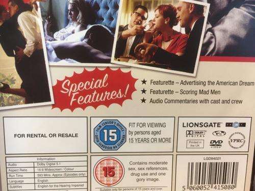 DVD - Mad Men Season One
