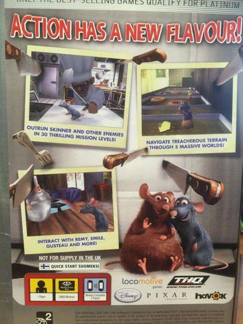 PSP - Ratatouille (rat-a-too-ee) - Platinum