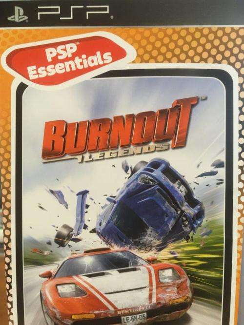 PSP - Burnout Legends - PSP Essentials
