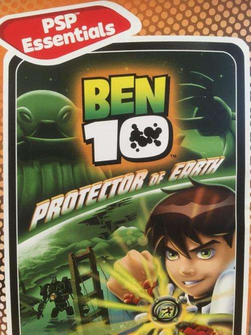 PSP - Ben 10 - Protector of the Earth - PSP Essentials