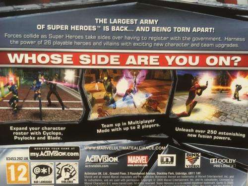 PS2 - Marvel Ultimate Alliance 2