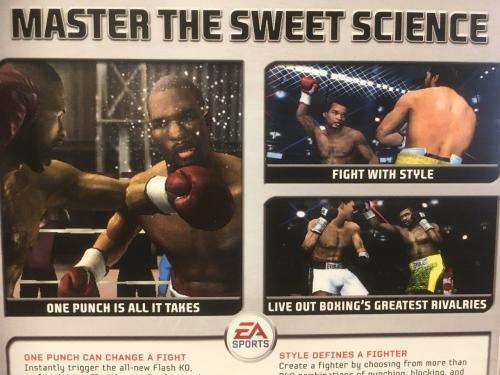 PS2 - EA Sports  Fight Night Round 3