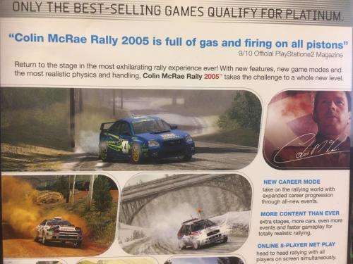 PS2 - Colin McRae Rally 2005 - Platinum