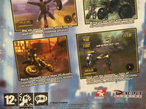 PS2 - Motocross Mania 3