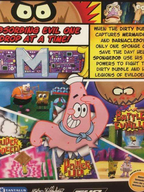 PSP - SpongeBob Square Pants - The Yellow Avenger - PSP Essentials