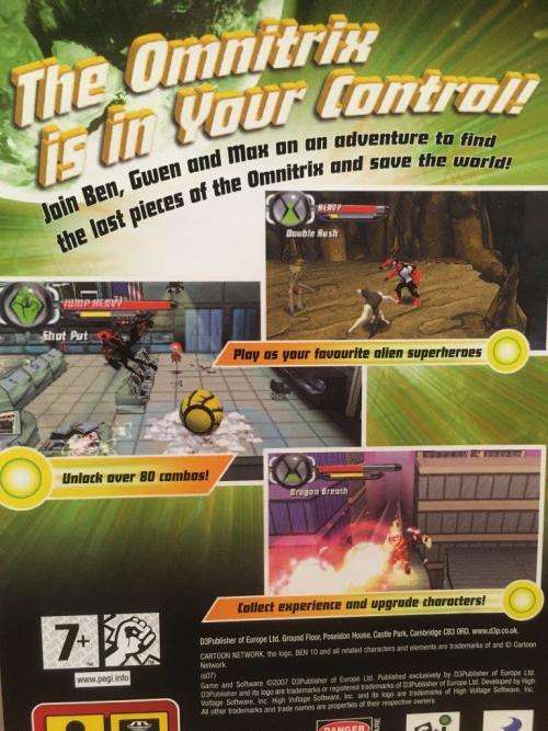 PSP - Ben 10 - Protector of Earth