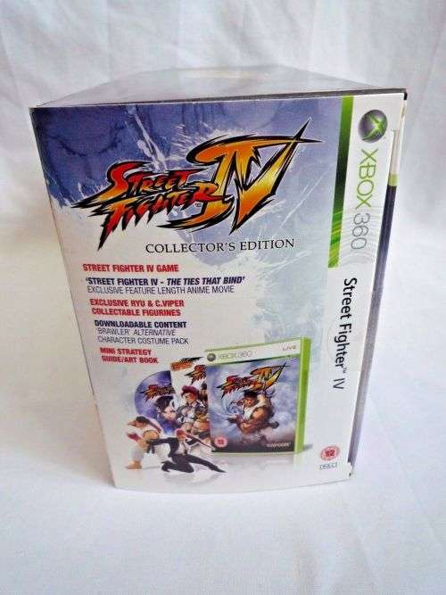 Xbox 360 - Street Fighter IV Collector`s Edition
