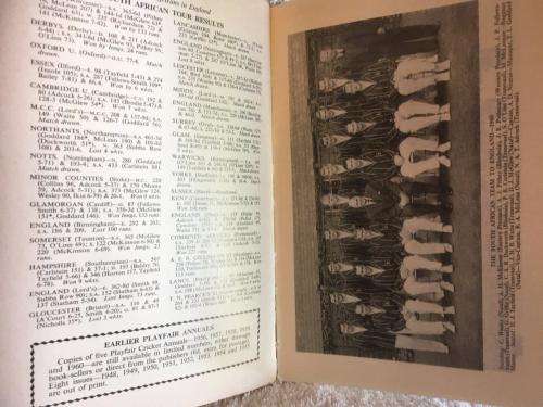Vintage Playfair Cricket Annual 1961