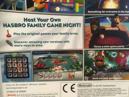 Wii - Hasbro Family Game Night