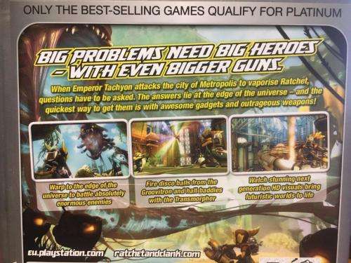 PS3 - Ratchet & Clank Tools of Destruction - Platinum