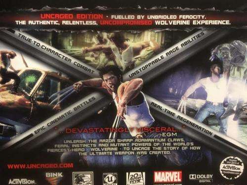 PS3 - X-Men Origins Wolverine Uncaged Edition
