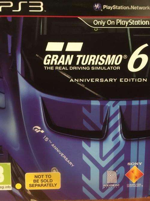 PS3 - Gran Turismo 6 - Anniversary Edition