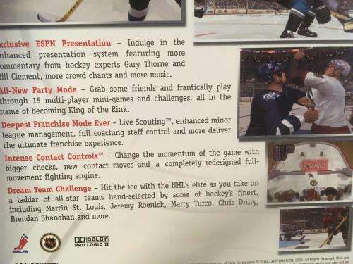 PS2 - Espn Nhl 2k5