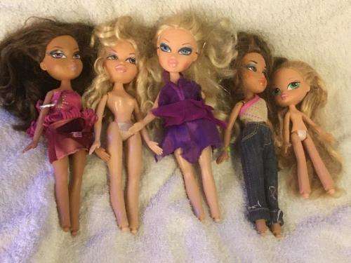 Bratz MGA 2001 - Job lot no2 - 5 Dolls - See pictures and description