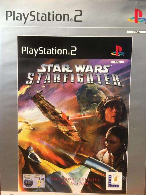 PS2 - Star Wars Starfighter - Platinum